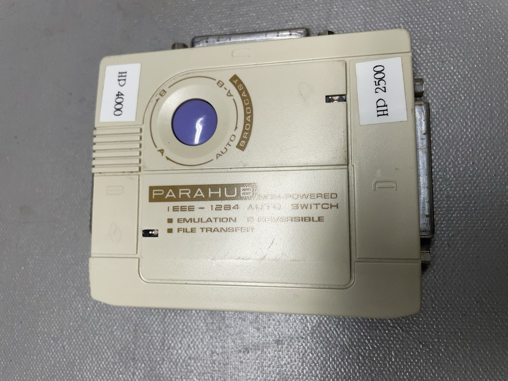PARAHUB  IEEE-1284 Auto Switch Vintage