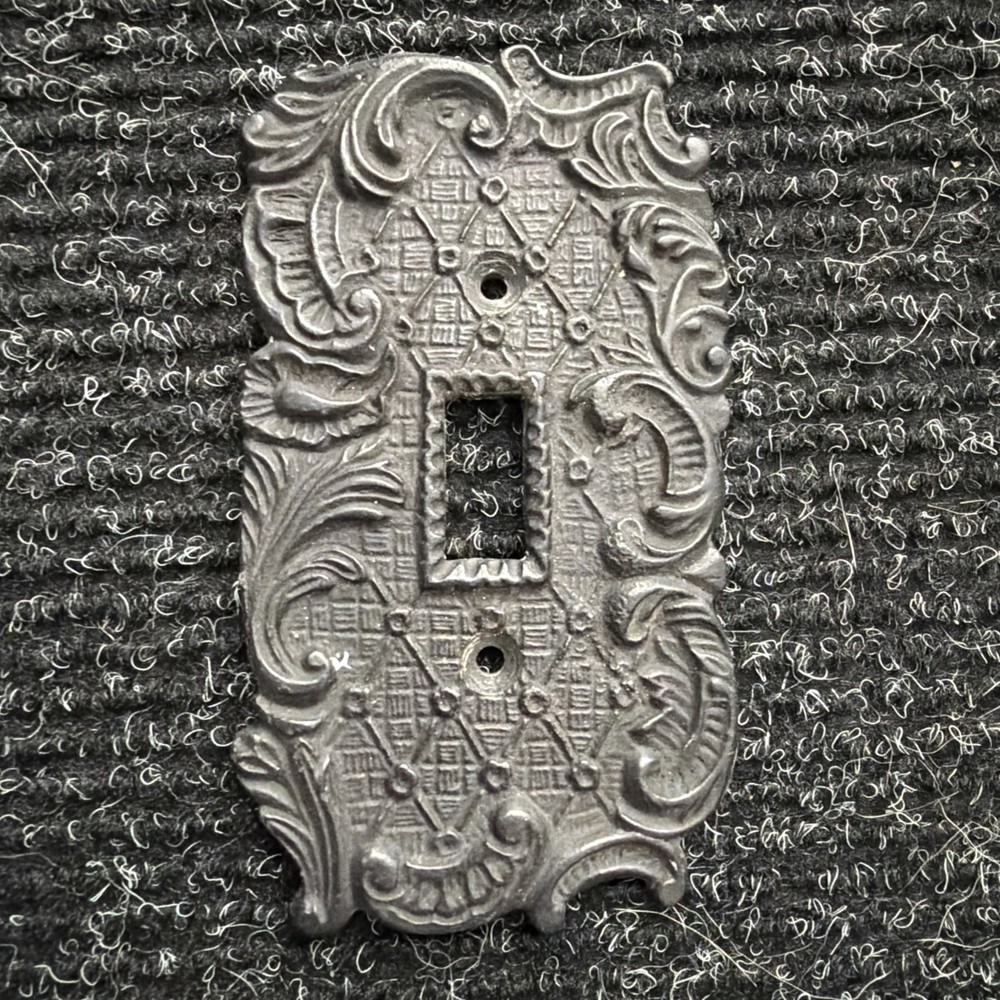 Vintage Brass Light Switch Plate