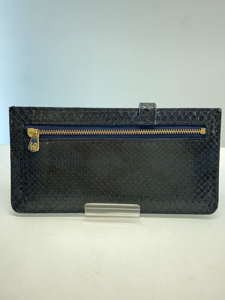 A.D.M.J. Long Wallet Leather GRN Plain Men's