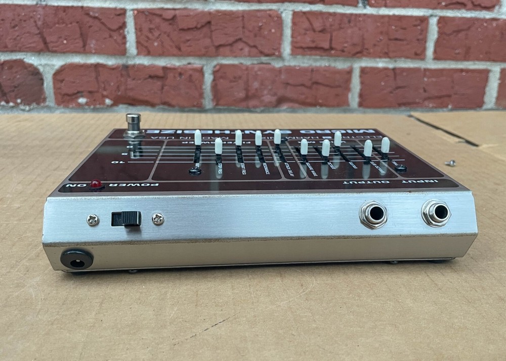 EH Electro Harmonix Micro Synthesizer Analog Guitar Microsynth Vintage Rare