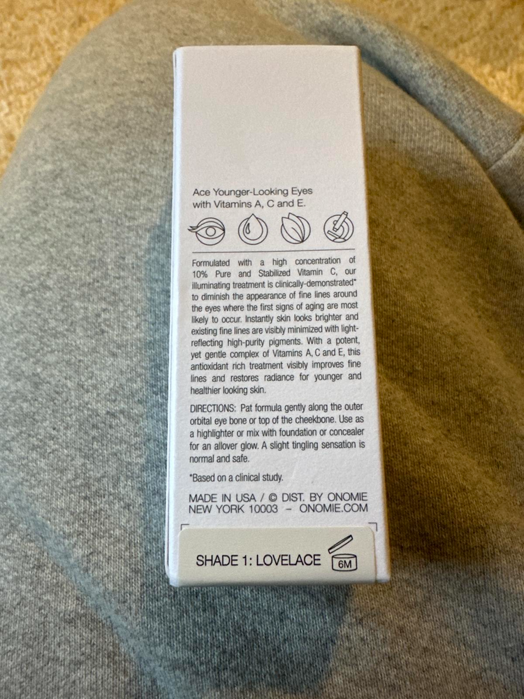 NWT Onomie A.C.E Illuminating Eye Treatment - Lovelace