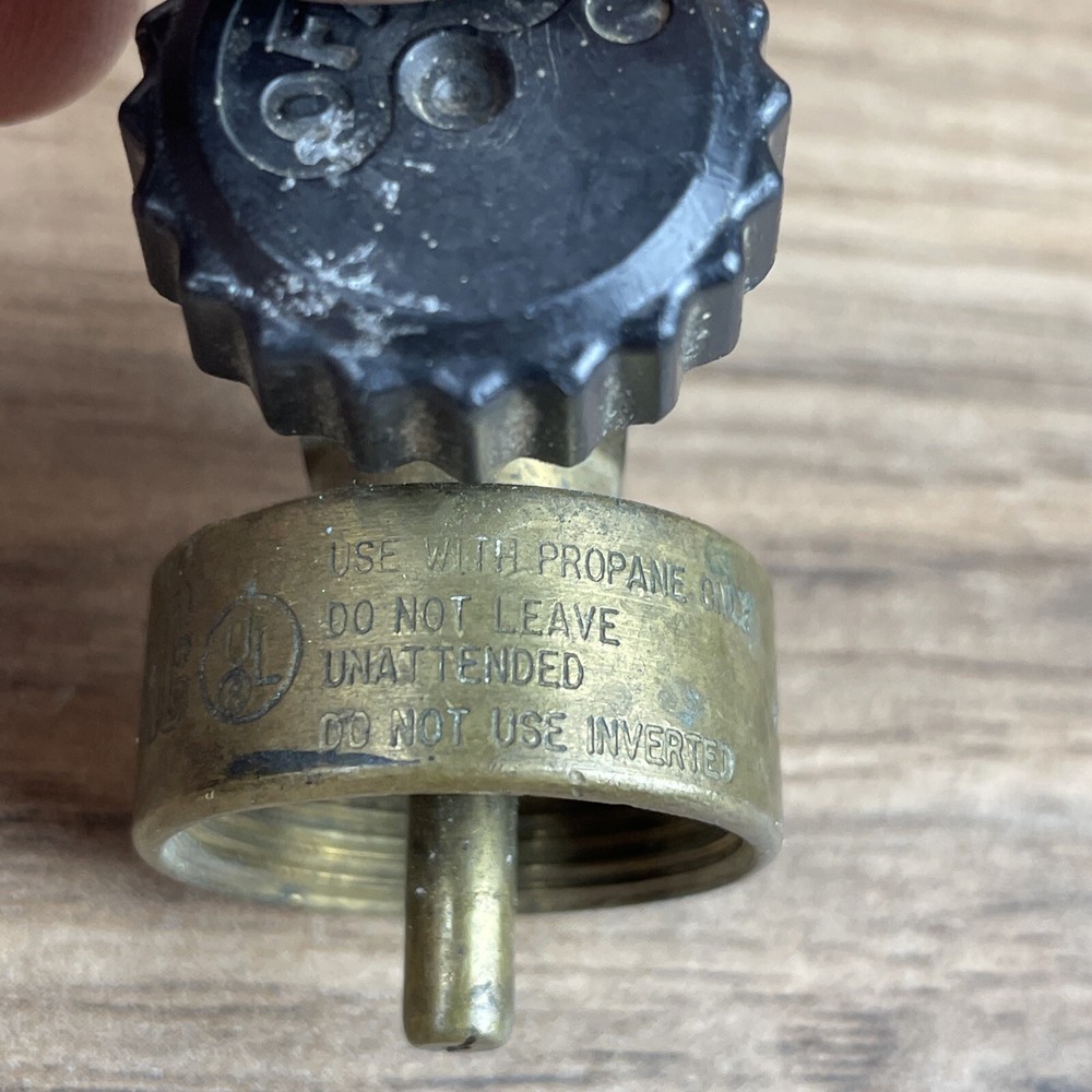 BernzOmatic Basic Use UL2317 Brass Pencil Flame Propane Torch Head