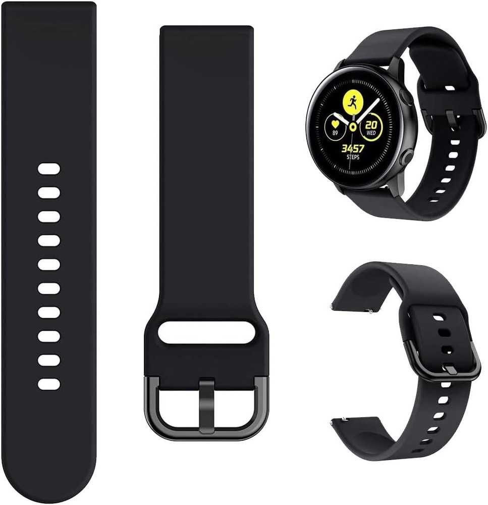 Samsung Galaxy Watch Active 40mm/44mm Compatible Silicone Strap