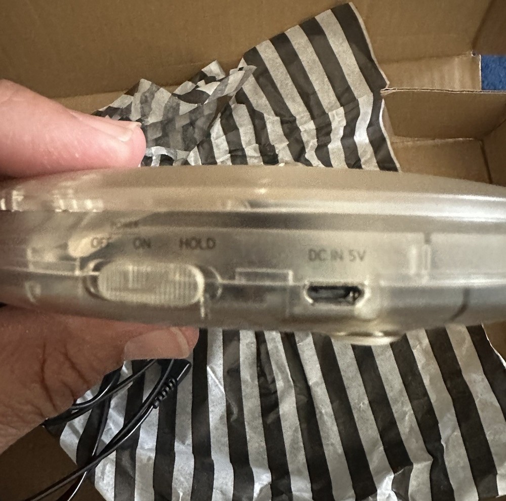Oakcastle CD100 Rechargeable Bluetooth CD Player Portable Rare