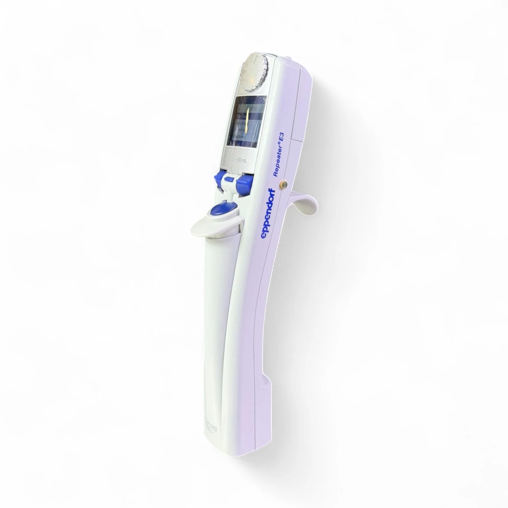 Eppendorf Repeater E3 Digital Pipette w/ Charging Stand 1uL-50mL