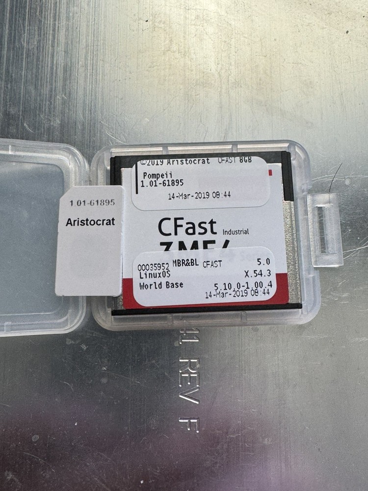 Aristocrat Software Pompeii Helix Gen 8 Game