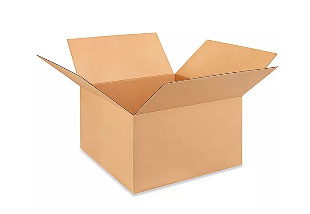 36" x 36" x 18" Cardboard Corrugated Box - SINGLE BOX