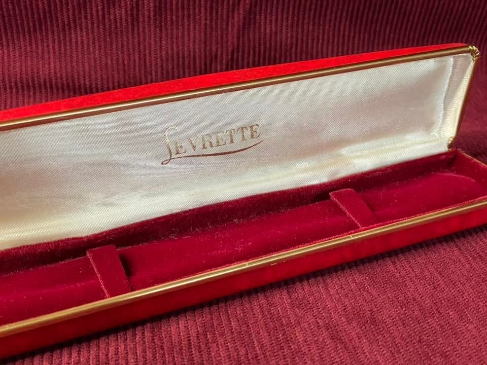 Vintage Levrette Watch Box
