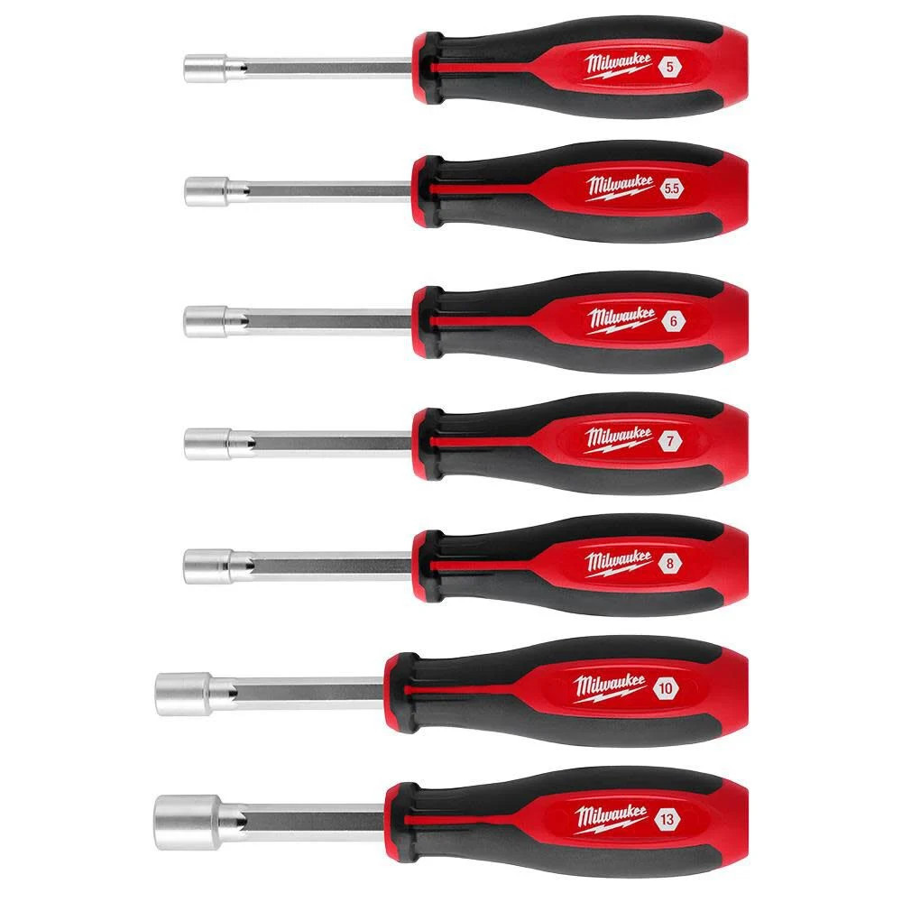 Milwaukee Metric Hollowcore Nut Driver Set 7Pc
