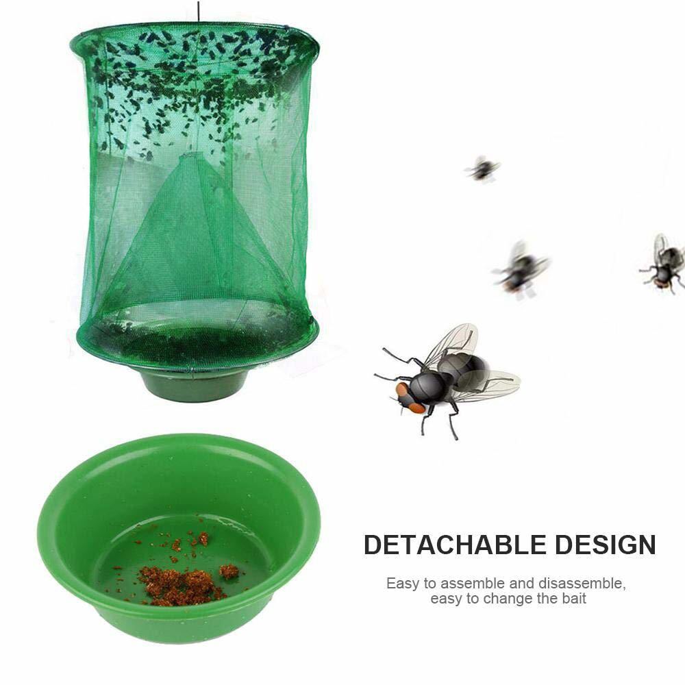 Fly Trap Reusable Fly Catcher Killer Cage Net Trap Pest Bug Catch fly trap Ranch