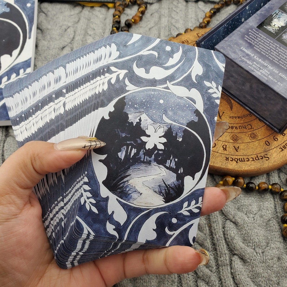 The Endless Oracle Eric Maille 53 Card Oracle Deck Kickstarter Edition USED