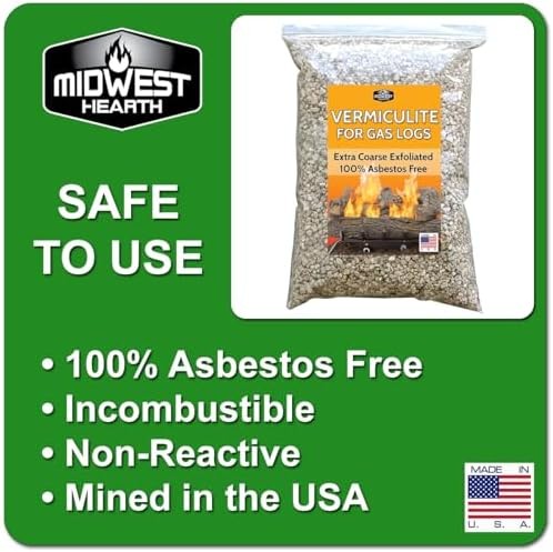 Vermiculite Granules for Gas Logs Bag