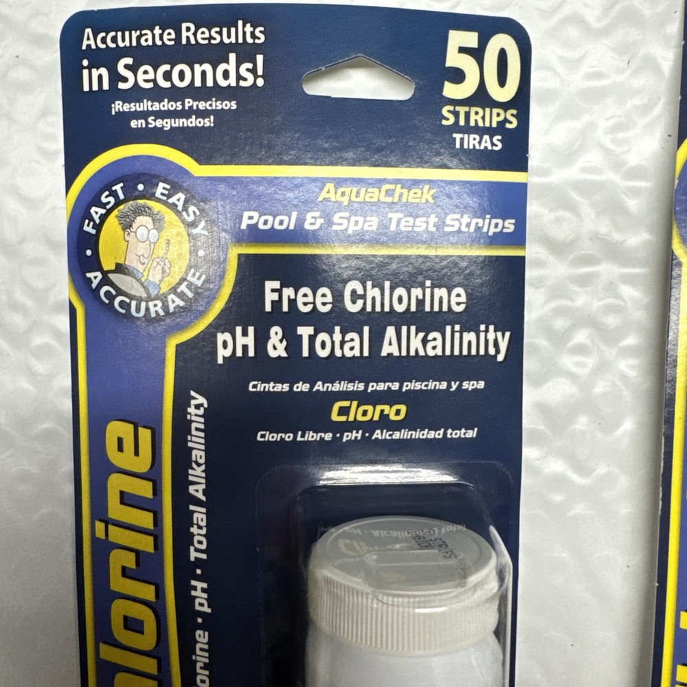 AquaChek 50-Pack Pool Test Strips Model #NP208