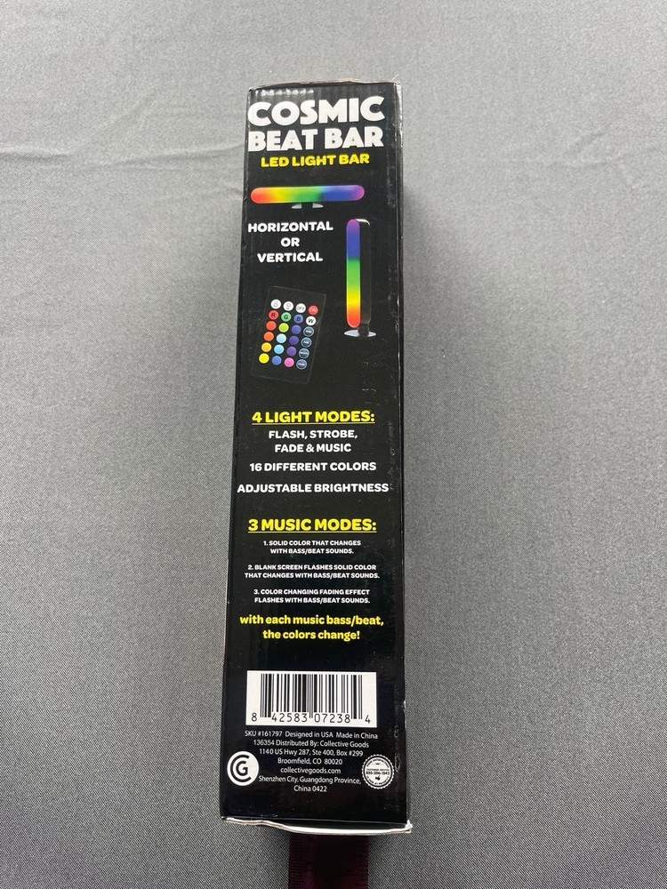 LED Light Bar USB Powered with Remote, 16 Color Options 4 Light Modes