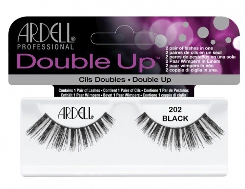 Ardell Double Up False Eyelashes #202 Black (10 Pack)