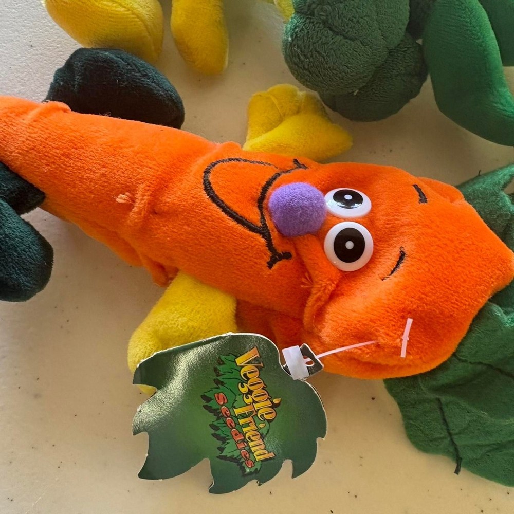FRUIT + VEGGIE SEEDIES Set Carrot Broccoli Pear
