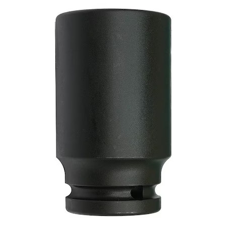 Westward 21Wn10 Westward 3/4 In Drive Impact Socket Deep Socket, Black Oxide,