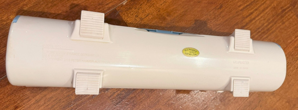 Wrapmaster Foil Wrap Dispenser Model 1500 White Concealed Blade Tested