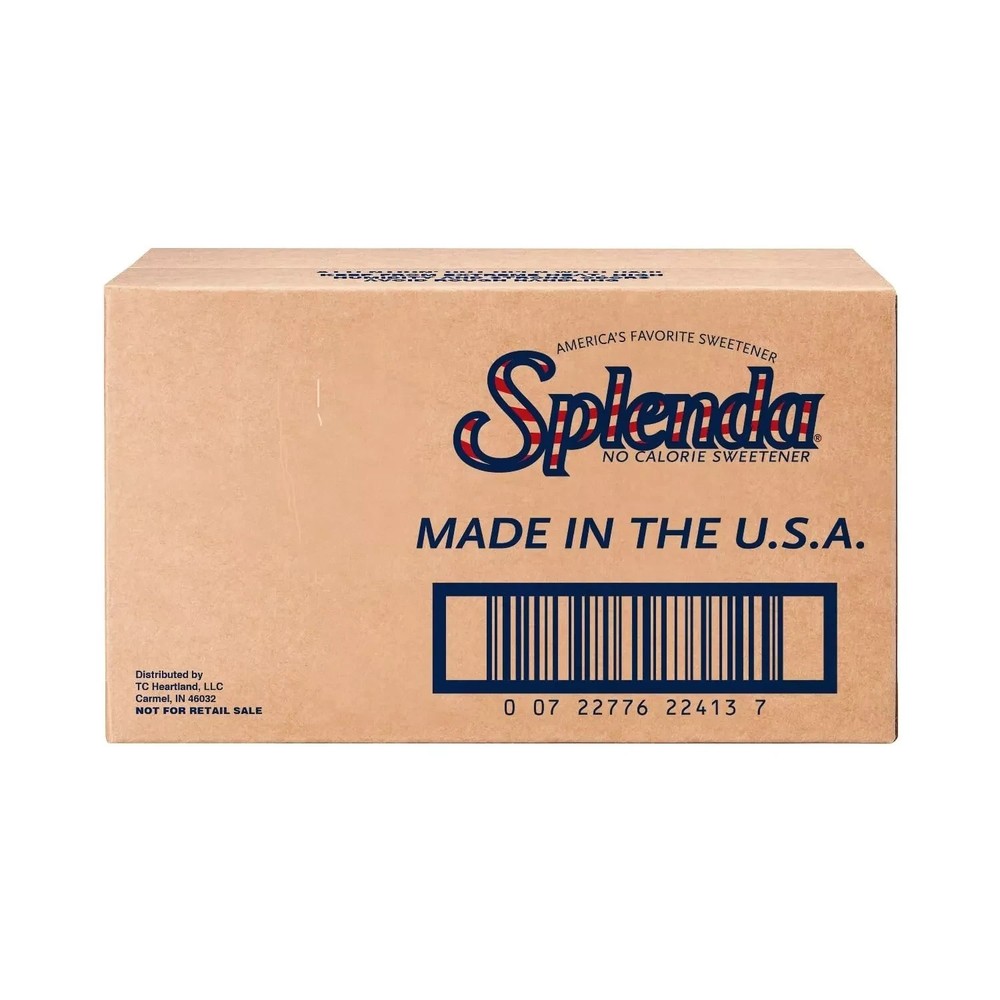 New SPLENDA Zero Calorie Sweetener, 2000 Count Packets