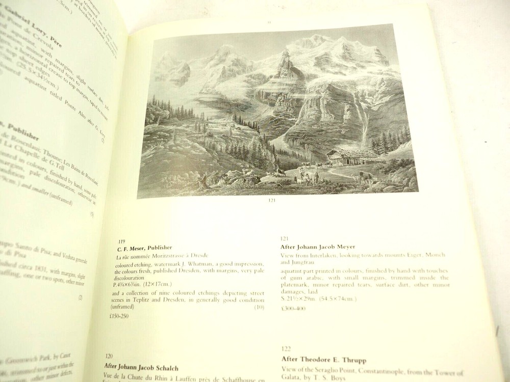 Christies Decorative Sporting Topographical Prints Auction Catalog Oct.1990