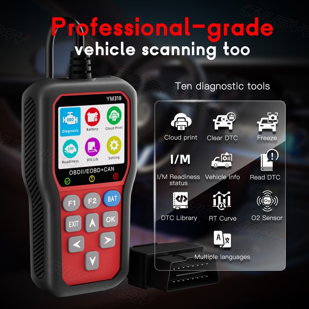 2025 New Auto OBD2 Scanner Car Check Engine Fault Code Reader For Chevy Cruze