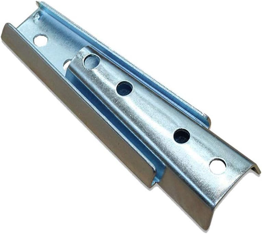 4.7 Inch Concealed Headboard Panel Wall Fixing Brackets, Heavy Duty Interlocking