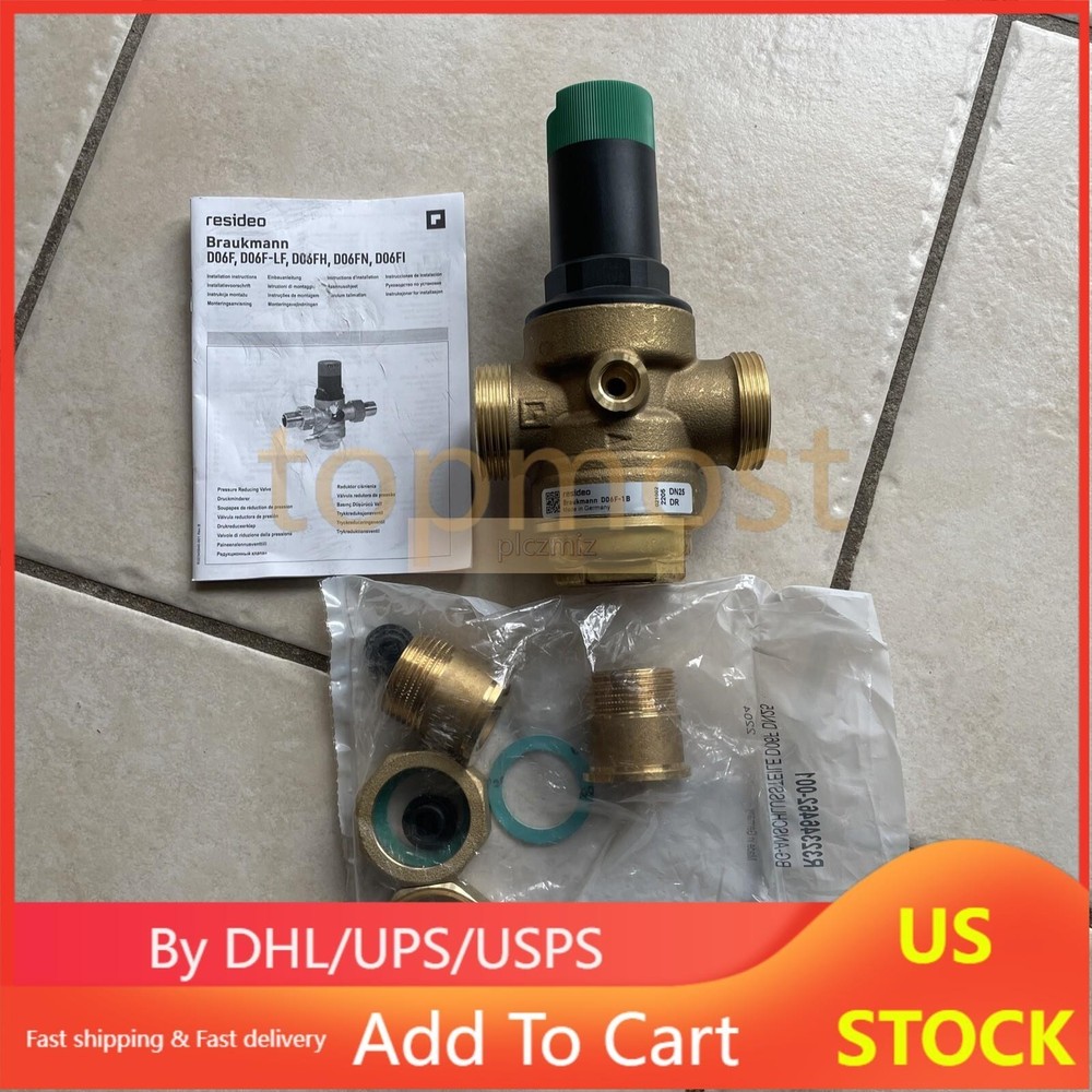 Braukmann Resideo D06F-1B Pressure Reducing Valve DN25 NEW