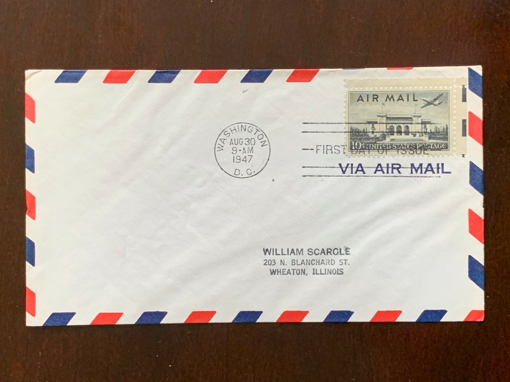 FDC First Day Cover Scott # C34 Airmail
