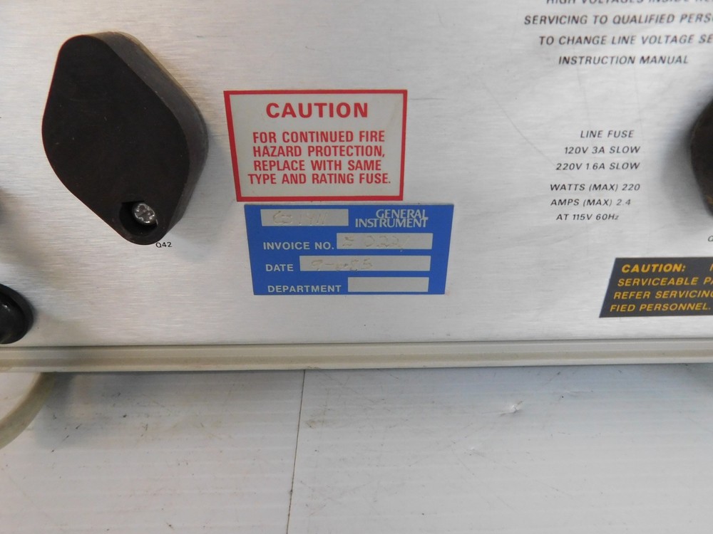 TEKTRONIX TM504 MAINFRAME / CHASSIS (MPT20)