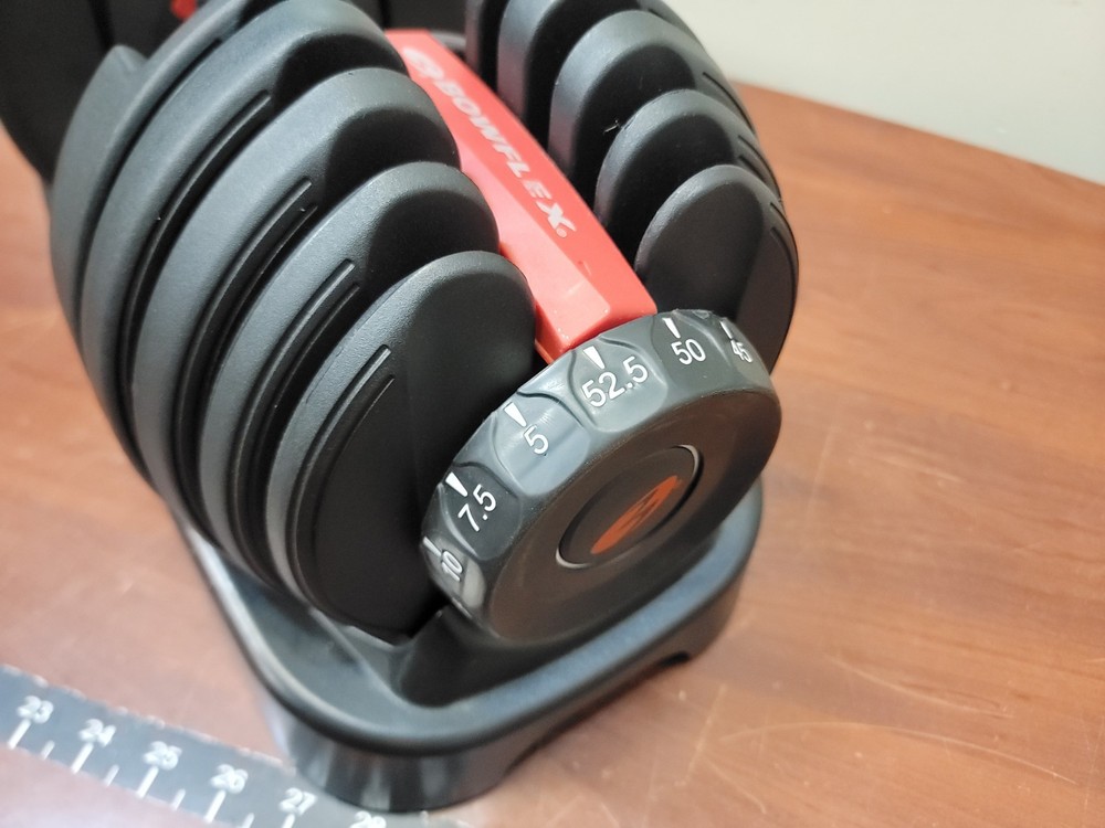 Bowflex SelectTech 552 Adjustable Single Dumbbell, 5lb-52.5lb