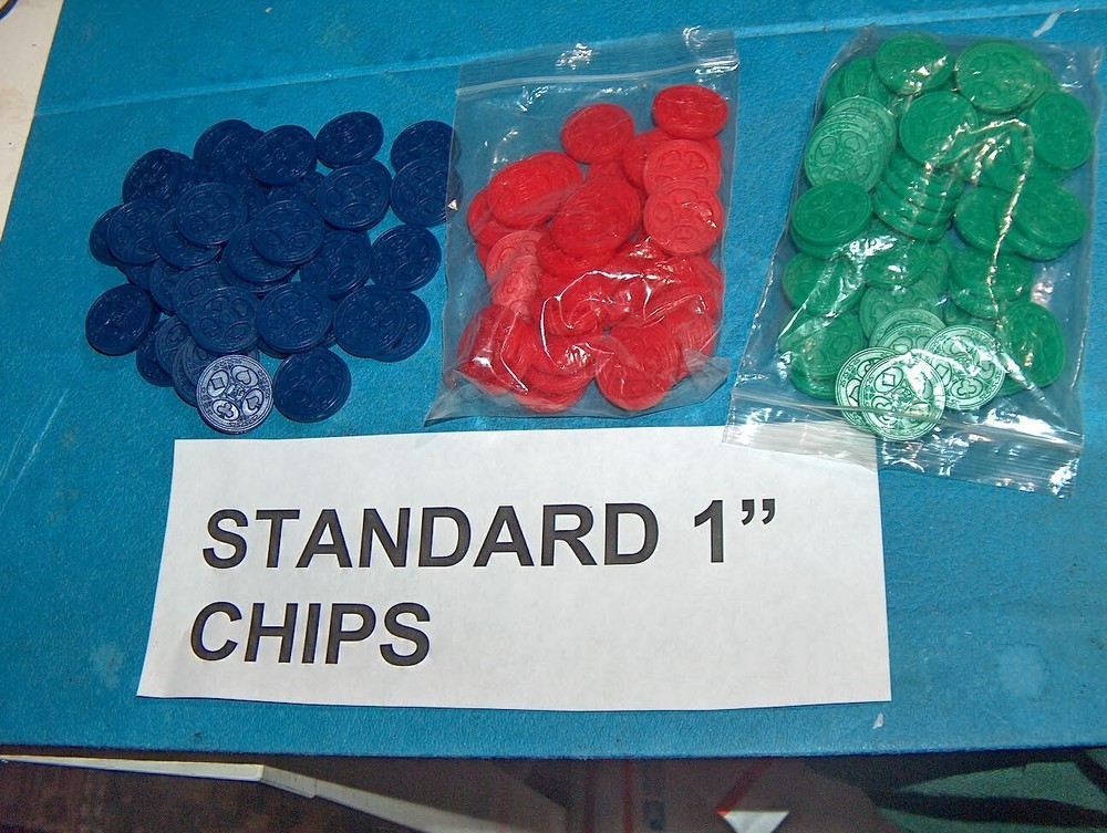 SEQUENCE game - 135 Chips red blue green disks sequence game replacement parts