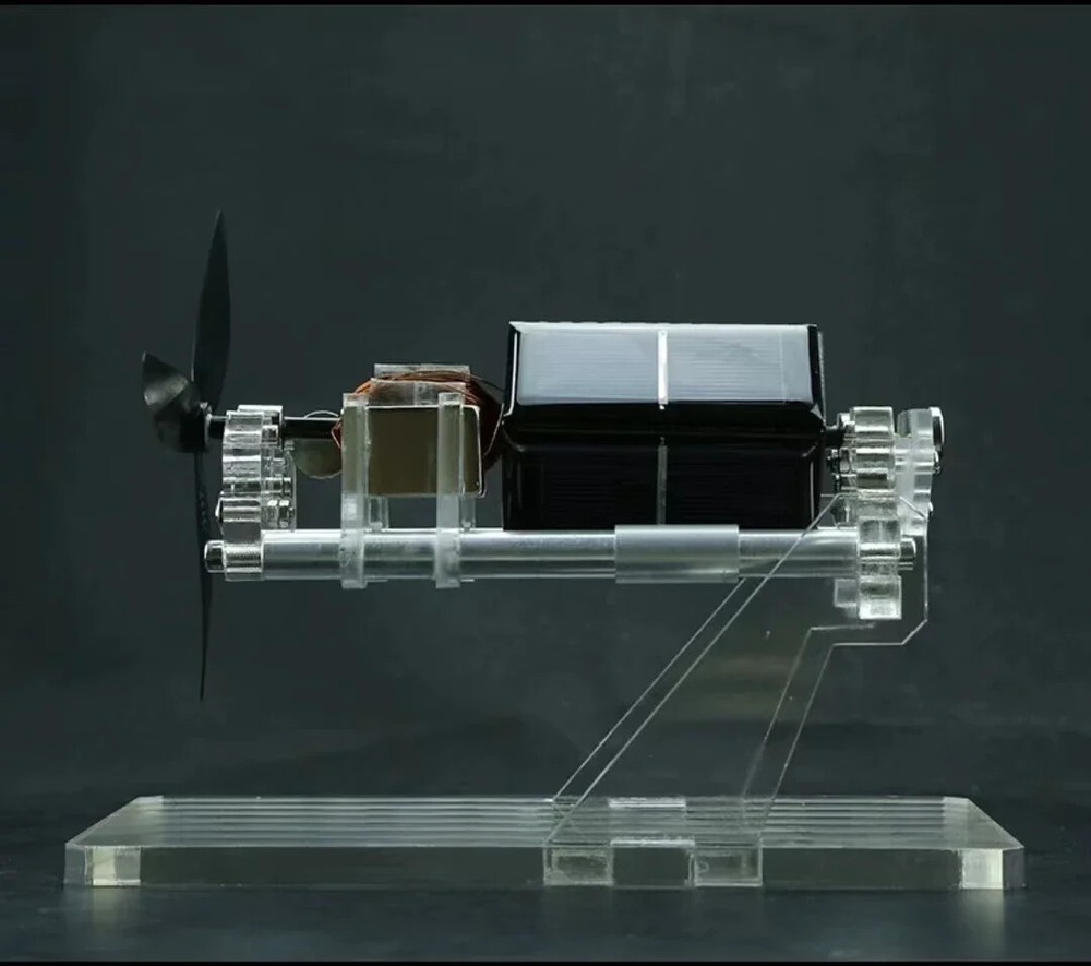 Technology Double-layer Fan Leaf Magnetic Levitation Solar Motor Dual Design