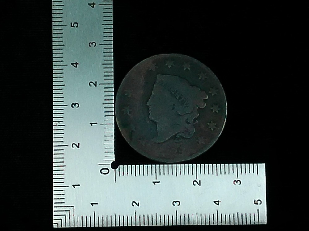 Early 1824 / 2? Matron Head U.S. Large Cent Copper