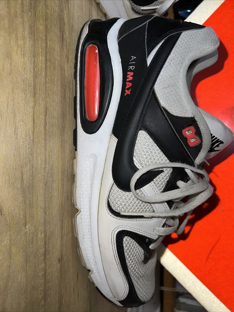 Nike Air Max Command US 12 Shoes White Black Red Sneaker