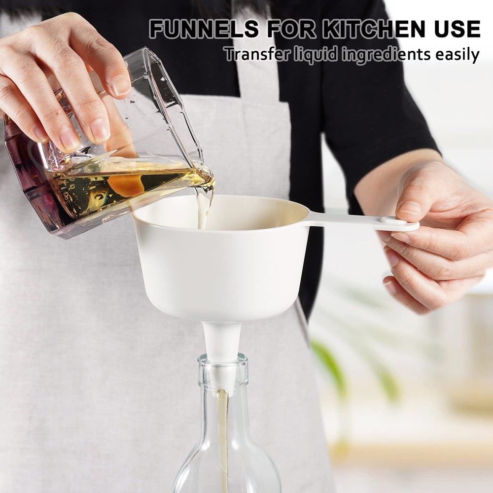 Measuring Cups and Spoons set 10 Pieces, Stackable Measuring Cup with Lid, Ki...