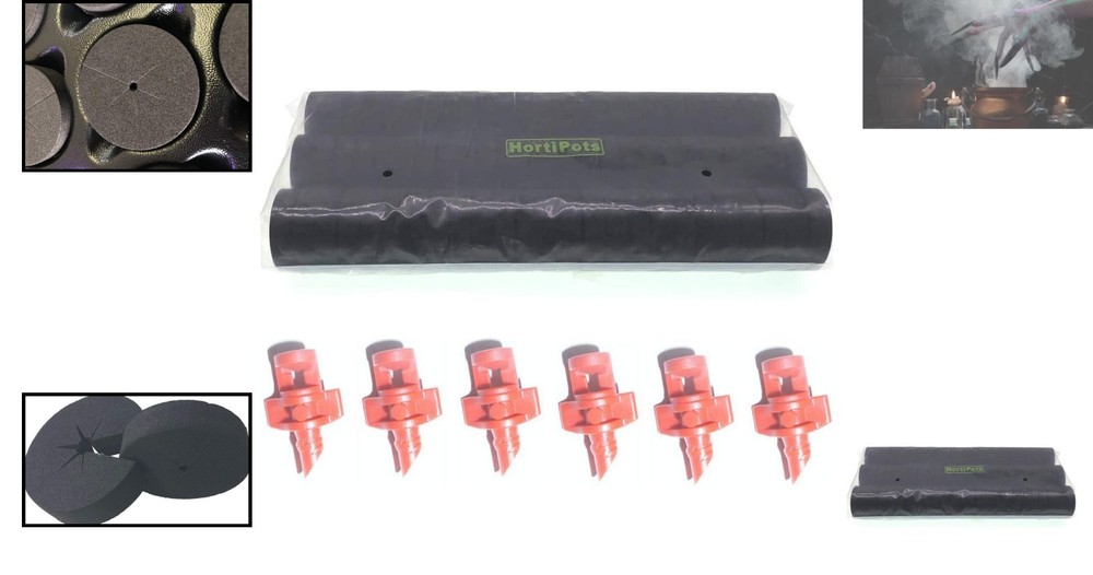 Eco-Friendly 2-Inch Neoprene Cloning Collars - Perfect for Hydroponics, 75 Pack