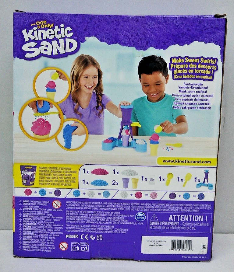 Kinetic Sand Soft Serve Station Set