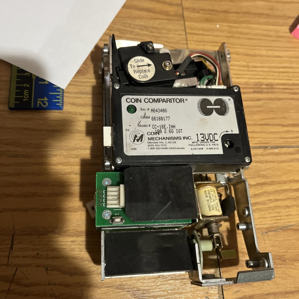 Igt s2000 coin comparitor, optics, housing