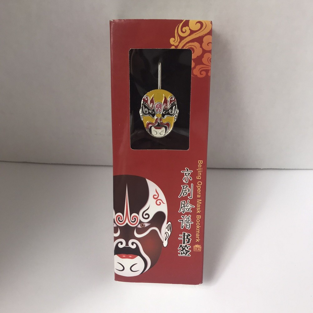 Beijing Opera Mask Bookmark