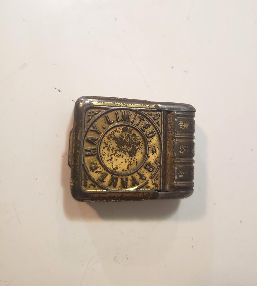 Bryant & May American tin match Box/safe Early 1900's