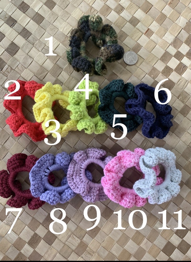 Crochet Scrunchies