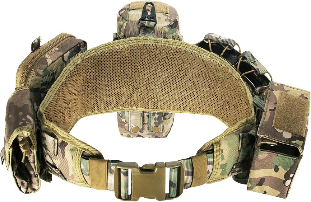Tactical Belt Quick Release Adjustable Molle Set for Law Enforcement Gear
