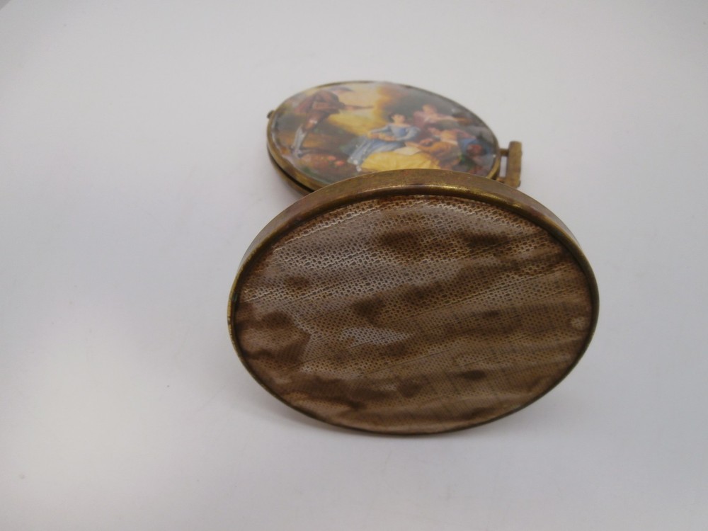 Rare Table Top Antique Folding Mirror