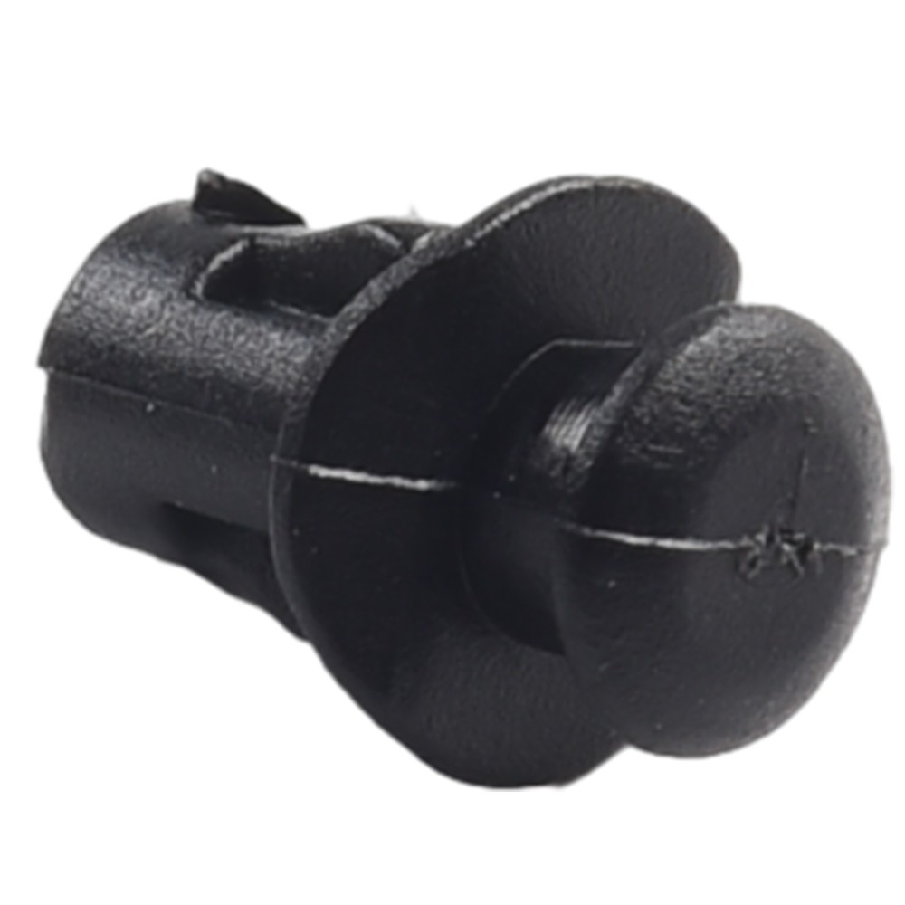 Press On Attachment Type Fuel Tank Cap Cord Rope Cable Strap Tether in Black
