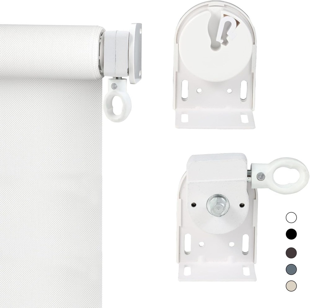 Roller Blind Accessory Set Universal Replacement Mounting Brackets of Exterior