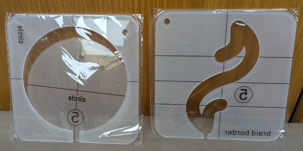 Acrylic Quilting Templates - 11 total - NEW