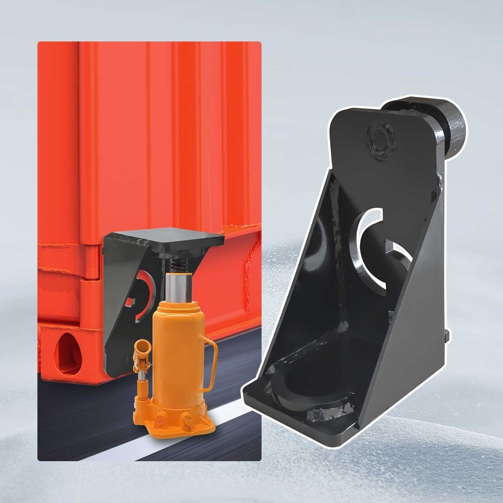 Superior Shipping Container, Jack Lug, Jack Leveling Attachment