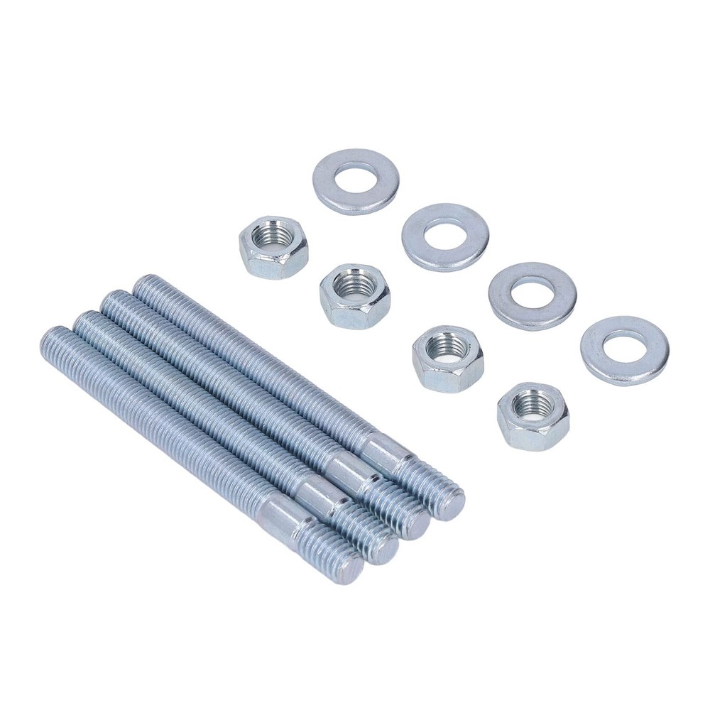 Carburetor Studs Kit, 3.5in Carburetor Studs Set Metal Carb Mounting Stud Kit...