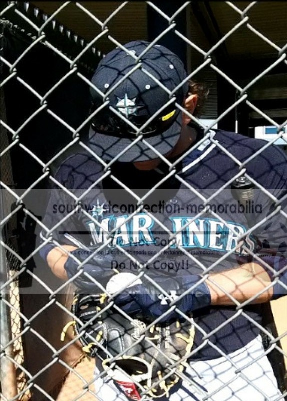 Logan Morrison Signed Baseball Seattle Mariners Marlins Autographed Proof Auto