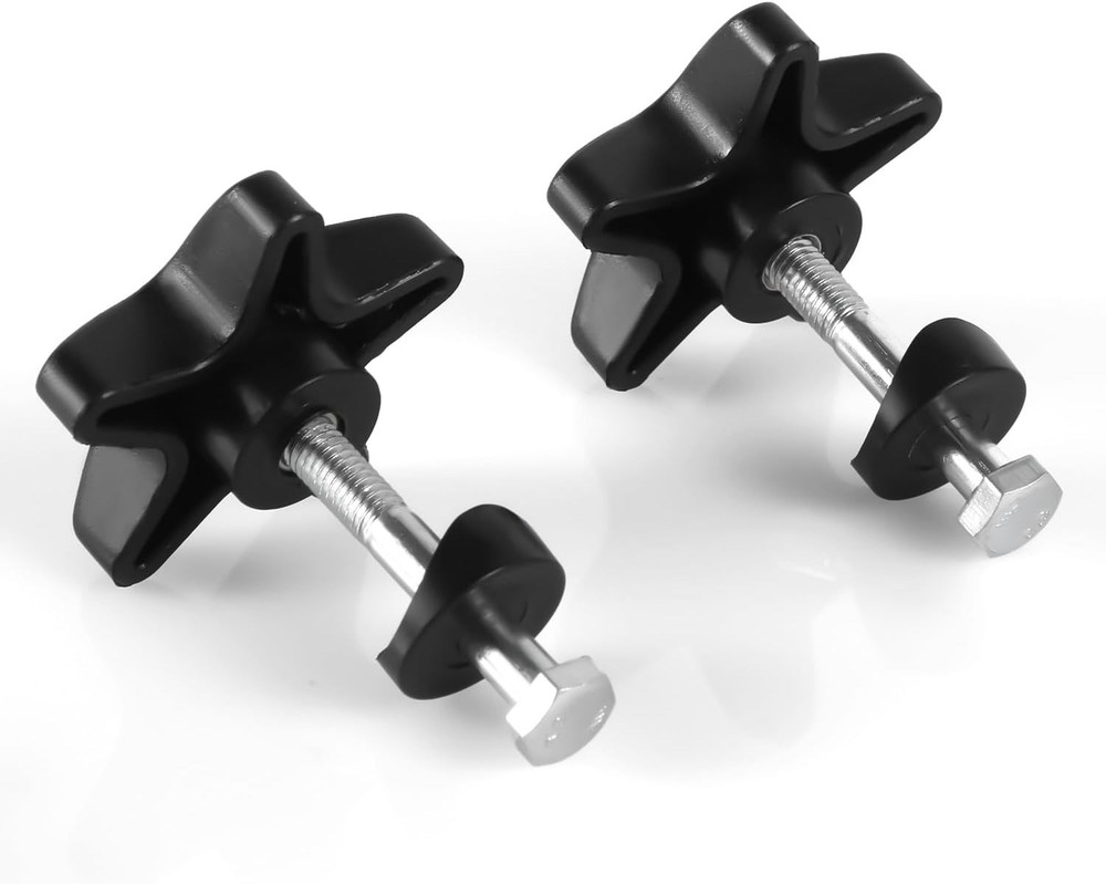 2 Sets Rollator Walker Replacement Knobs, Comfortable Black Medium,